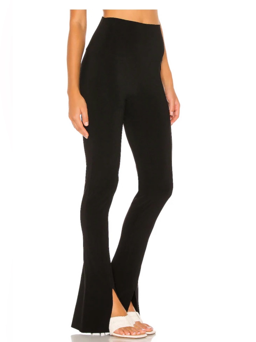 Norma Kamali Lifestyle Spat Legging in Black size small